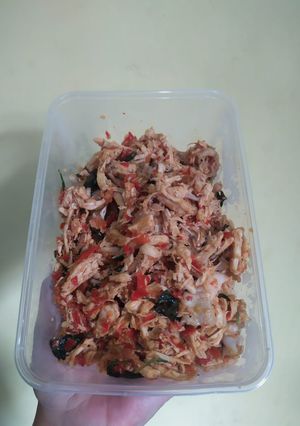 Foto resep Ayam suir kemangi pedas