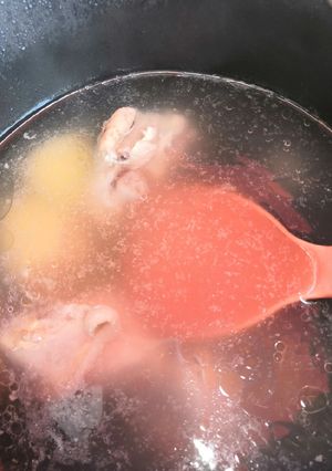 รูปของ ซุปไก่ไล่หวัด​ อาหารเป็นยา