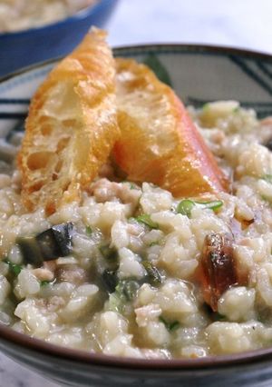 皮蛋瘦肉粥 的食譜成品照片