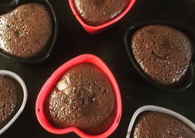 Fondant Cœur coulant sans gluten