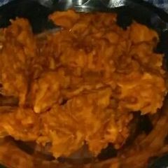 Onion pakora A picture of Onion pakora.