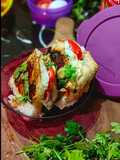 গ্ৰীল্ড এগ স্যান্ডউইচ (grilled egg sandwich recipe in Bengali)