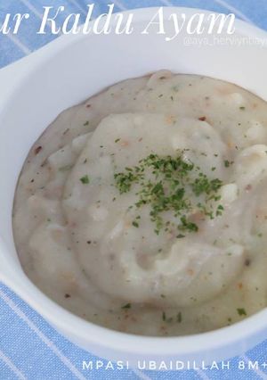 Foto resep Bubur Kaldu Ayam 'MPASI 8m+'