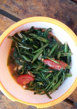 Foto resep Tumis kangkung terasi