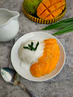 Foto resep Mango sticky rice