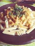 Pollo Embrujado con Pasta Penne Rigate