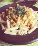Pollo Embrujado con Pasta Penne Rigate