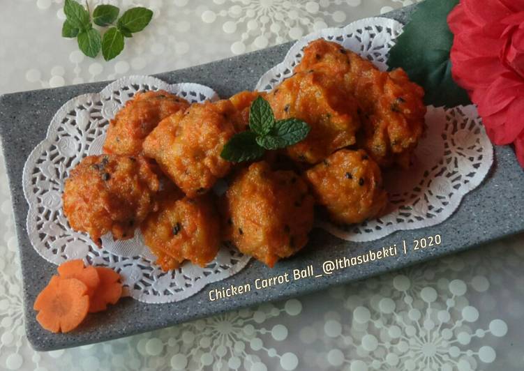 91. Chicken Carrot Ball
