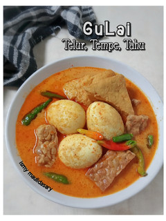 Foto resep Gulai Telur, Tempe Tahu