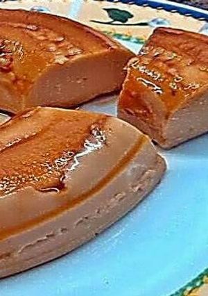 Una foto de Tarta de turrón de almendra