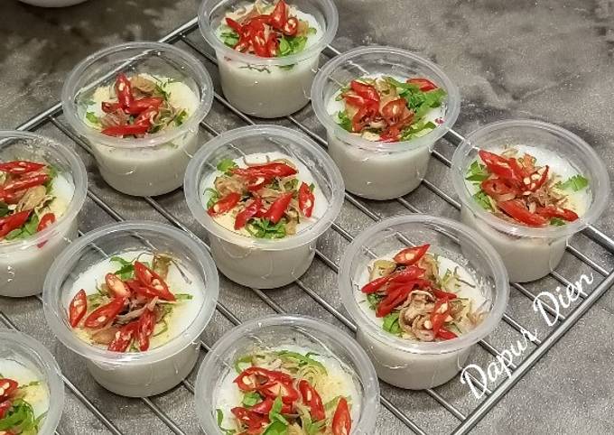 Kue Gandus Cup Khas Palembang