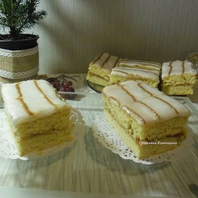 Пирожное Кондитерская фабрика Хабаровская Муза бисквитное 80 г - купить в Москве