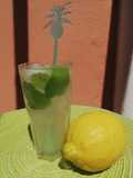 Limonada casera con hierbabuena 🍋🍃