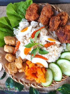 Foto resep Nasi Liwet Ricecooker