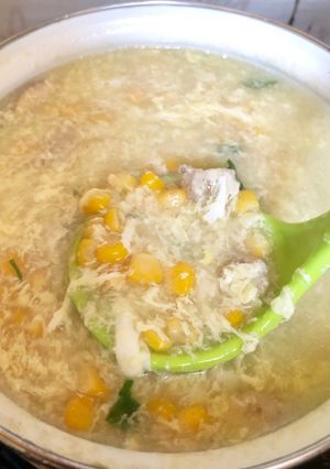 Foto resep Sop Jagung Ayam ala Restoran