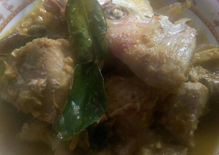Resep Kakap bumbu kuning yang Menggugah Selera