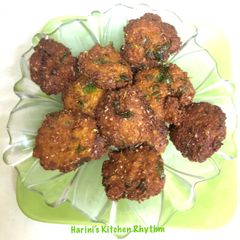 A picture of Sweet corn vada.