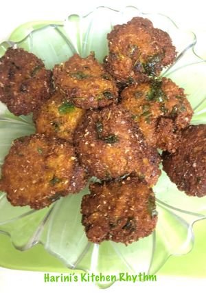 A picture of Sweet corn vada.