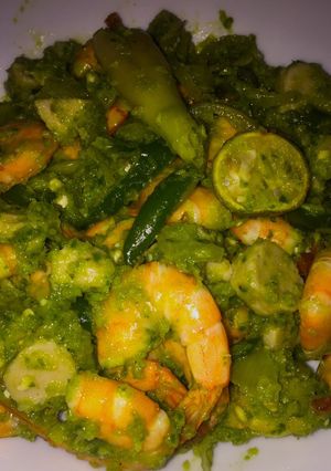 Foto resep Udang Cabe Ijo