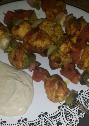 صورة لوصفة شيش طاووق