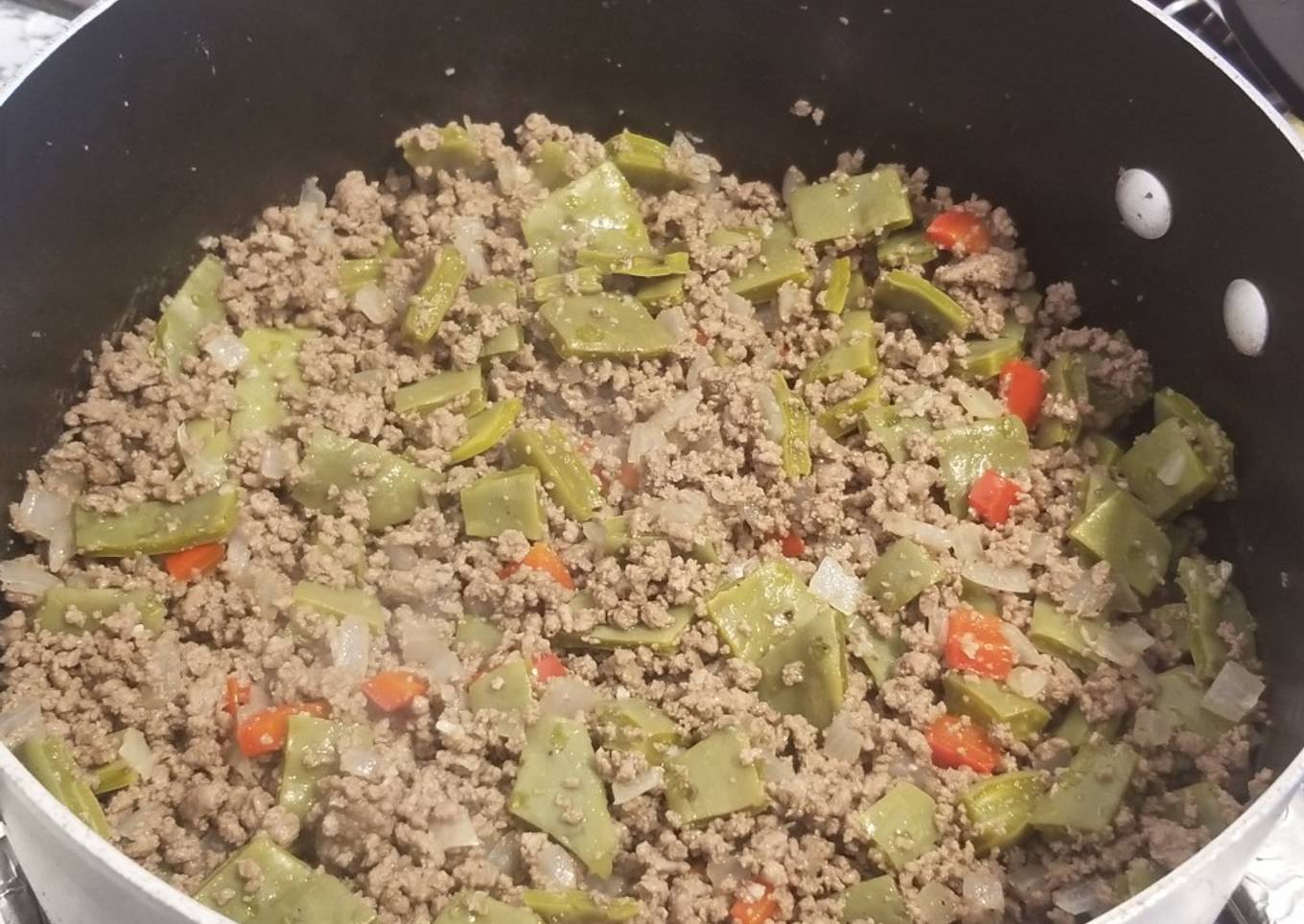 Picadillo de res saludable