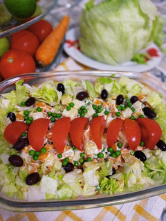 Una foto de Ensaladilla casera con mayonesa light