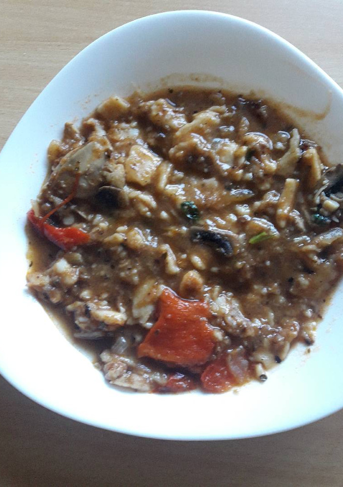 Una foto de Gazpacho manchego