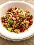 Garbanzos con atún