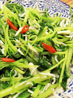 吻仔魚燴莧菜羹 的食譜成品照片