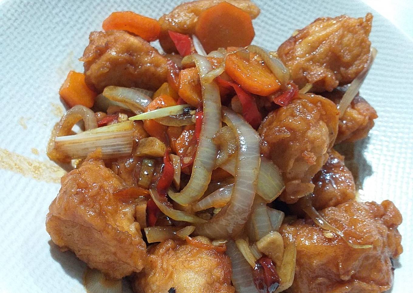 Kentucky with Teriyaki Sauce