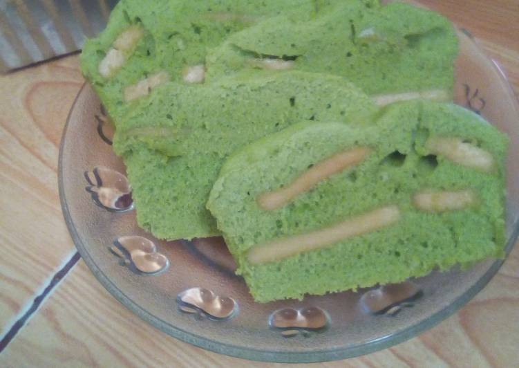 Bahan meracik Bolu kukus green tea keju Anti Gagal