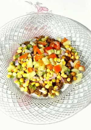A picture of Chana Chaat.