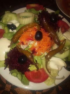 صورة لوصفة سلطة الخضر