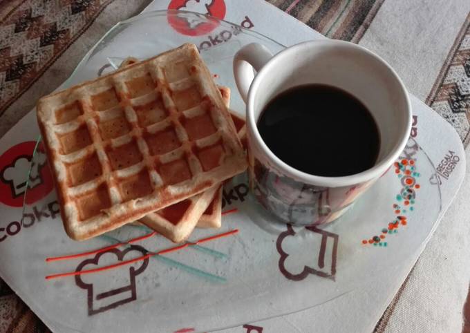 Receta súper fácil de waffles #receta #waffles #waflera #lima #fy, waffles  de avena