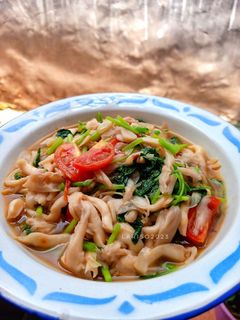 Foto resep Tumis Jamur Tiram Bayam