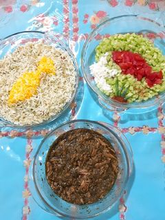 عکسی از دستور قلیه ماهی ۱ با تن ماهی