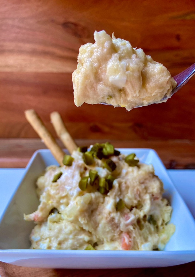Una foto de Ensaladilla rusa "estilo murciano"