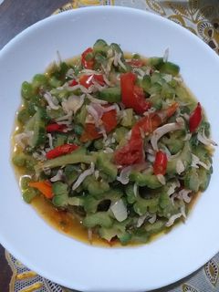 Foto resep Tumis pare teri medan