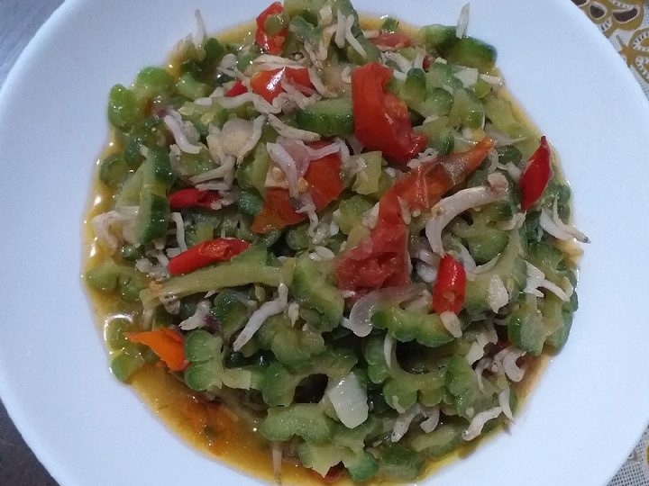 Resep Tumis pare teri medan yang Bisa Manjain Lidah