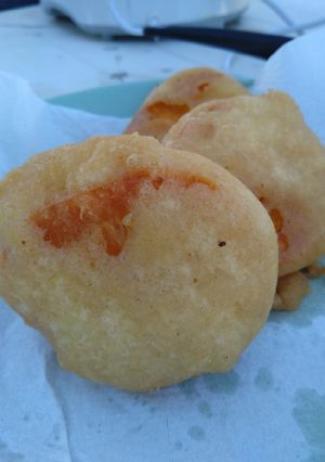 Une photo de Patate douce façon fish and chips