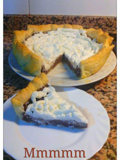 Una foto de Quiquet de chocolate y Nata
