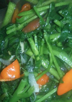 Foto resep Tumis selada air(saladaer)