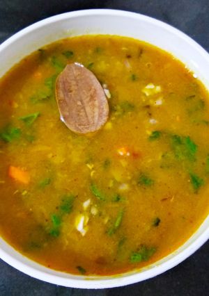 A picture of Rajesthani Panchmel Daal.