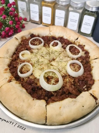 Langkah Gampang Menyiapkan Resep Pizza Ayam Kecap yang Uenak Anti Ribet, Mantap Sekali