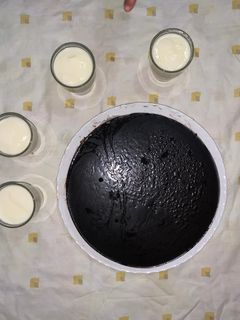 صورة لوصفة كيكة الطبقات مع رايب بلدي
