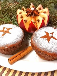 Karácsonyi muffin a'la Éva🍎 recept fotója