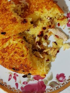 عکسی از دستور ته چین مرغ