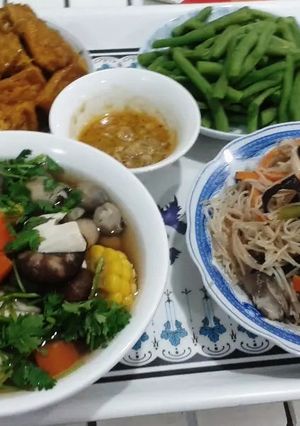 Hình của món Mâm cơm ngày rằm.