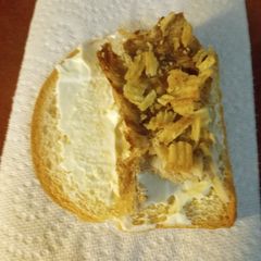 A picture of Tuna Casserole Sandwich, The Cold One, For Murray.