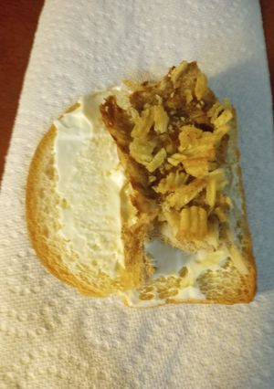 A picture of Tuna Casserole Sandwich, The Cold One, For Murray.